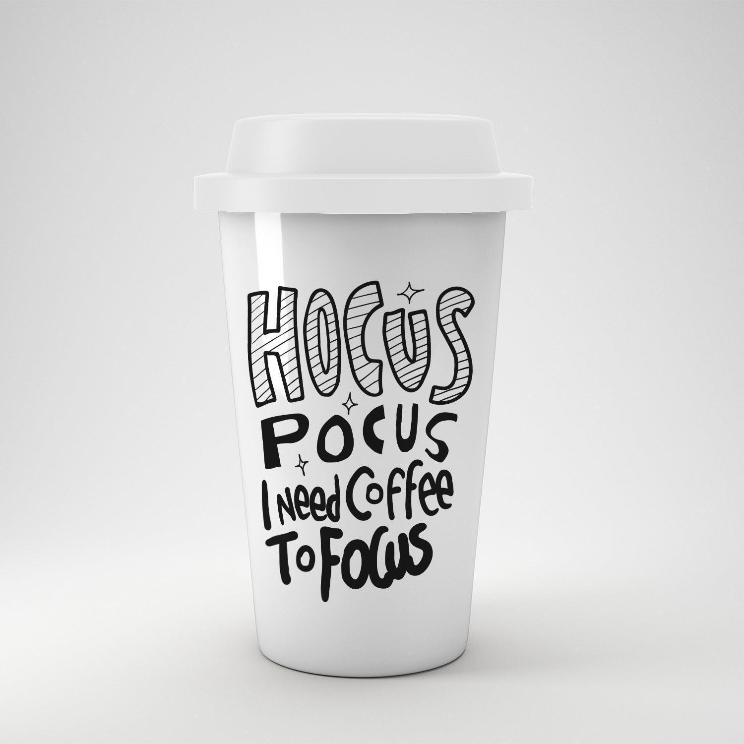 Customised Coffee Lover Quote Coffee Tumbler - Gift Lift