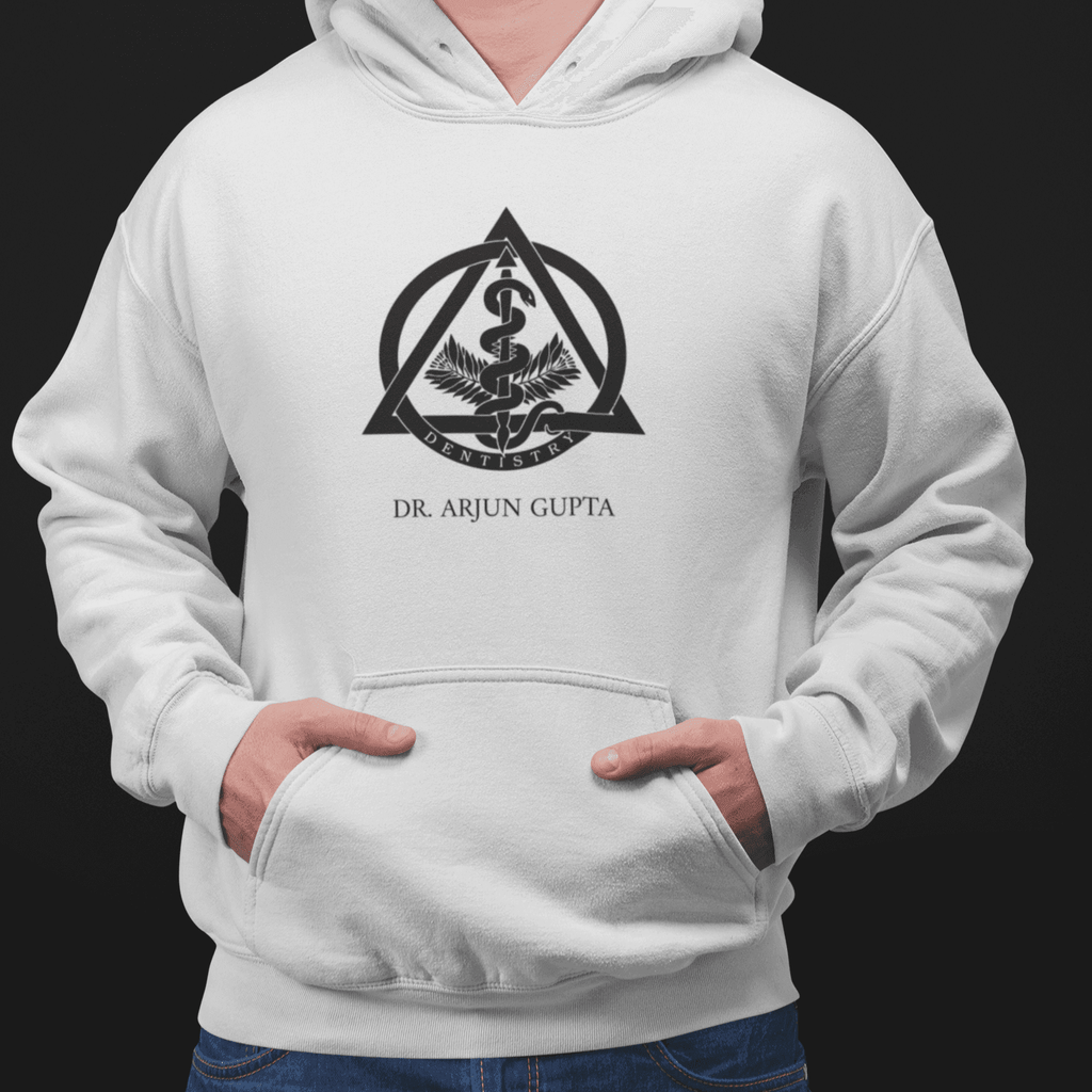 Customised Hoodie for Dentist | Logo Design and Name | Personalised Gift For Dentist - Gift Lift