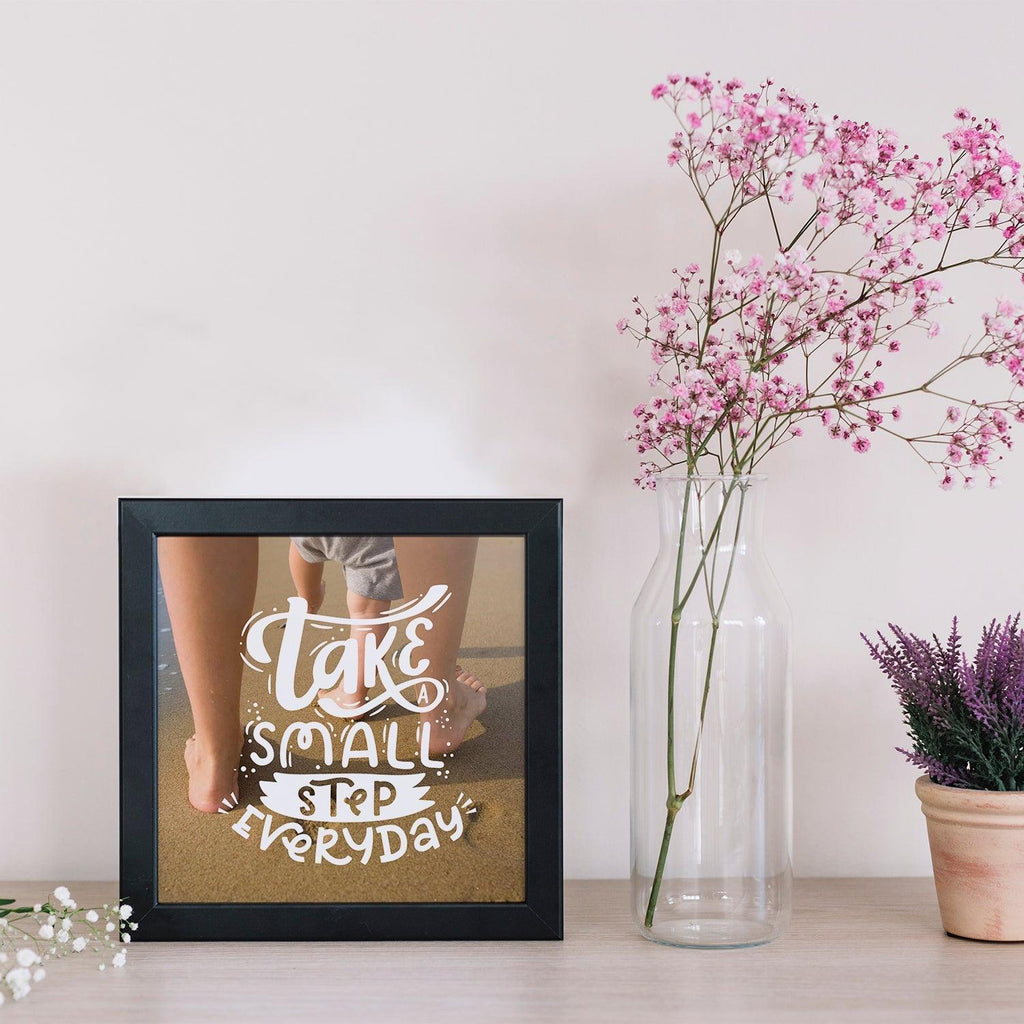 Customised Take Small Step Frame - Gift Lift