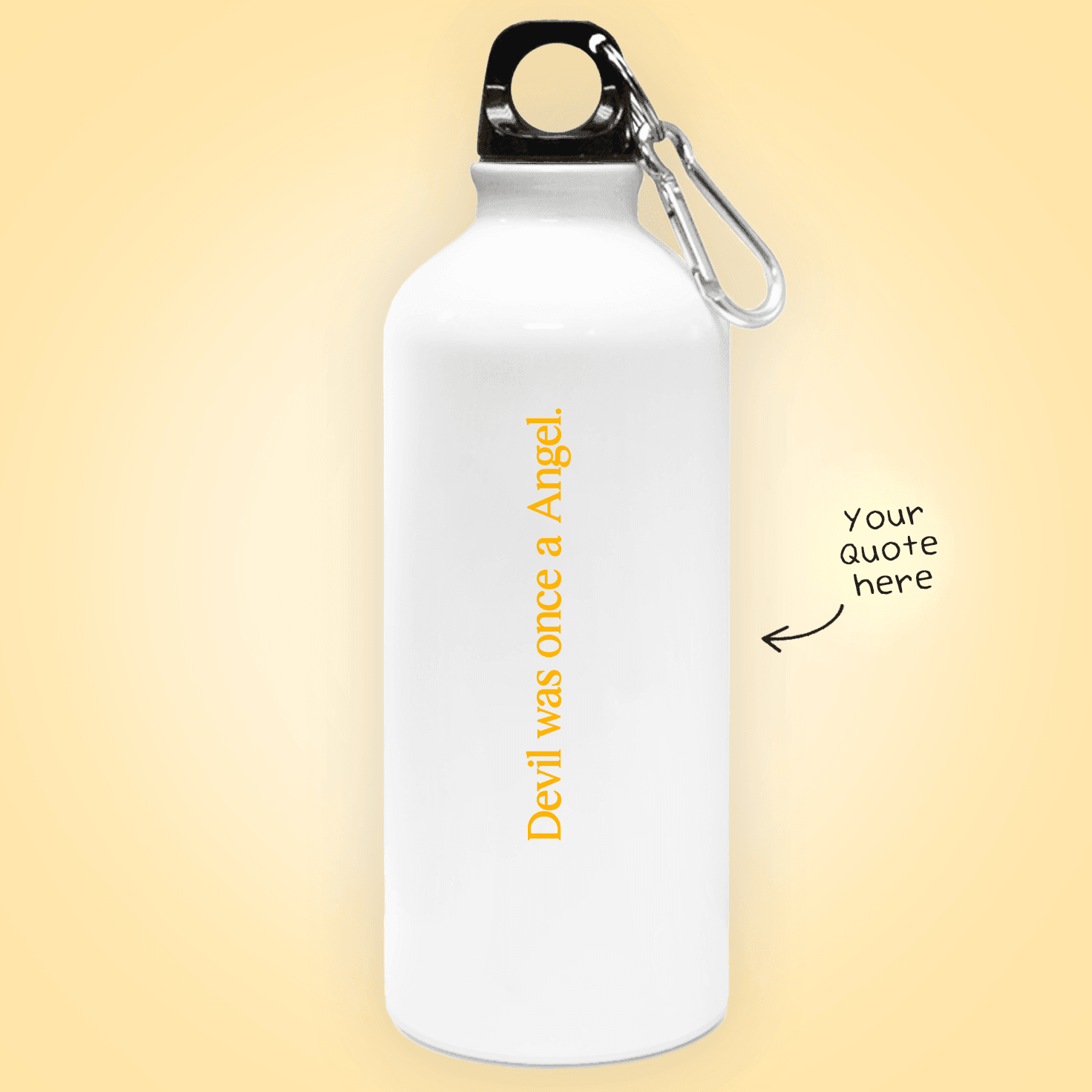 Customized Bottle With Your Quote | Personalized Your Own Text - Gift Lift