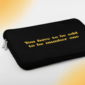 Customized Laptop Sleeve With Your Quote | Personalized Your Own Text - Gift Lift