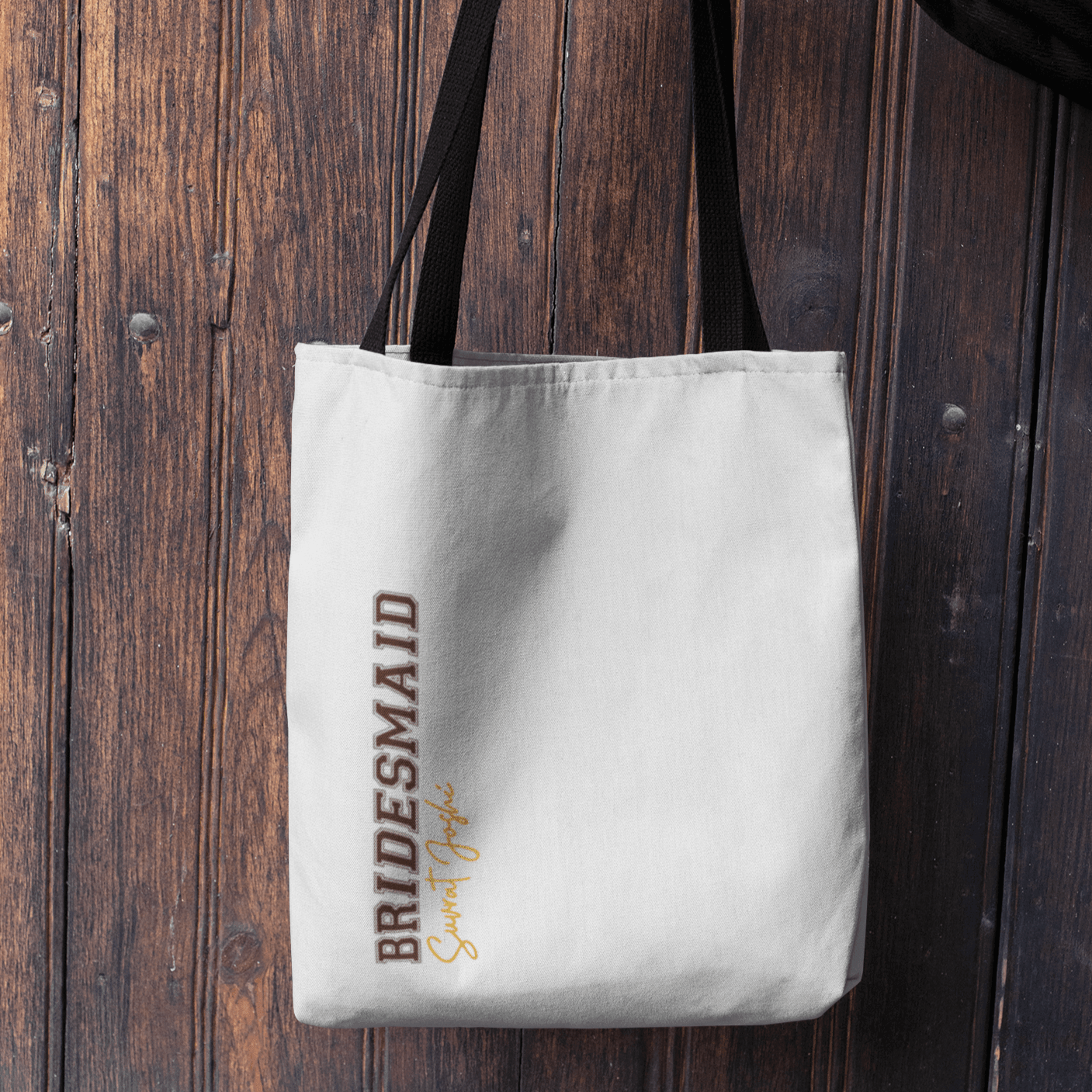 Customized Tote bag for Bridesmaid's | Bridesmaid with Personalised Name - Gift Lift