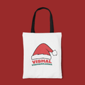 Customized Tote bag for Your Loved Ones - Personalized with Your Name | Christmas Hat - Gift Lift