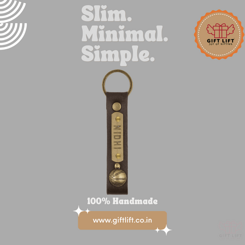 Dark Brown Keychain