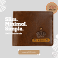 Dark Brown Mens Wallet
