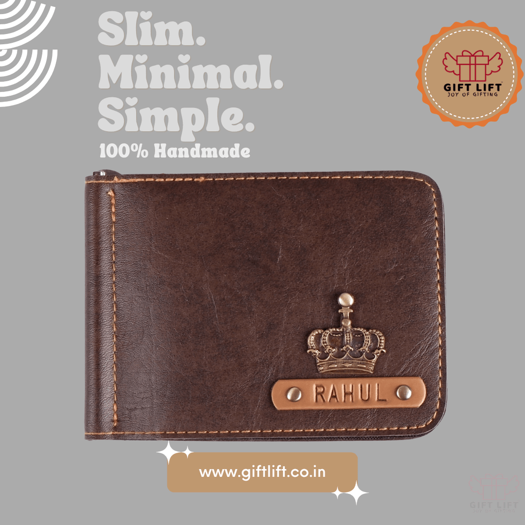 Dark Brown Money Clipper