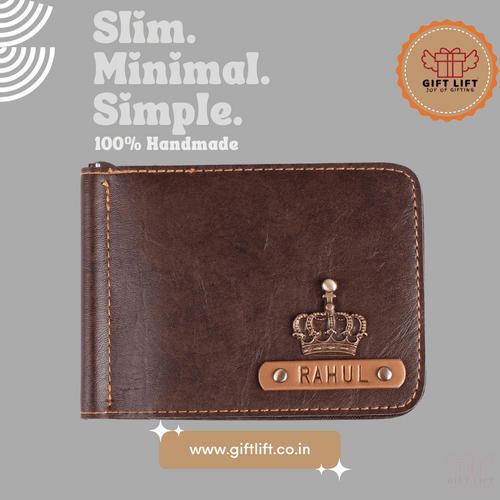 Dark Brown Money Clipper