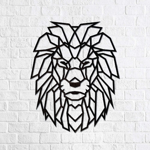 Decorative Wooden Lion 3D Wooden - Gift Lift