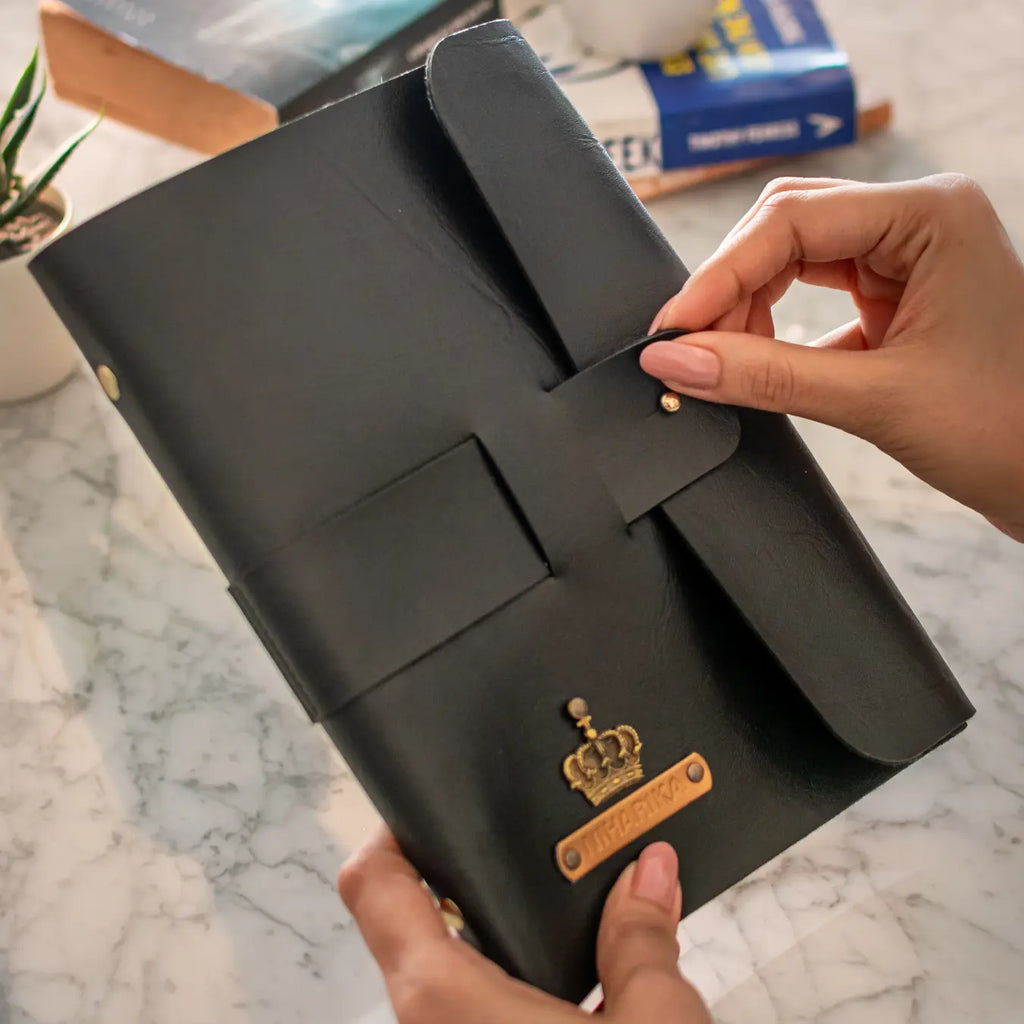 PERSONALISED DIARY - TAN