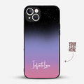 Premium Personalised IPhone Glass Back Case Cover - Saranghae Hand Sign - Gift Lift