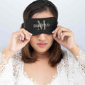 Elegant Initial Style Custom Name Sleep Eye Mask - Gift Lift