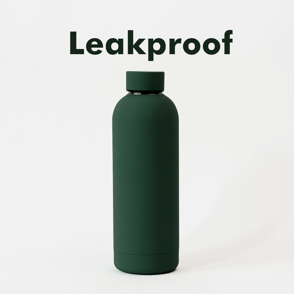 Kookumber - Personalised Water Bottle - Fern Green