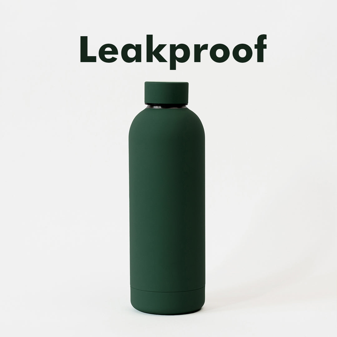 Kookumber - Personalised Water Bottle - Fern Green