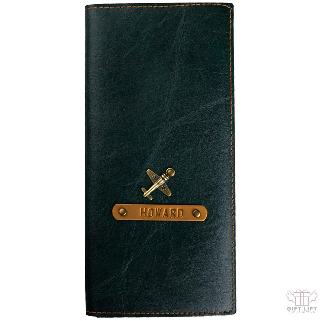 Forest Green Travel Folder