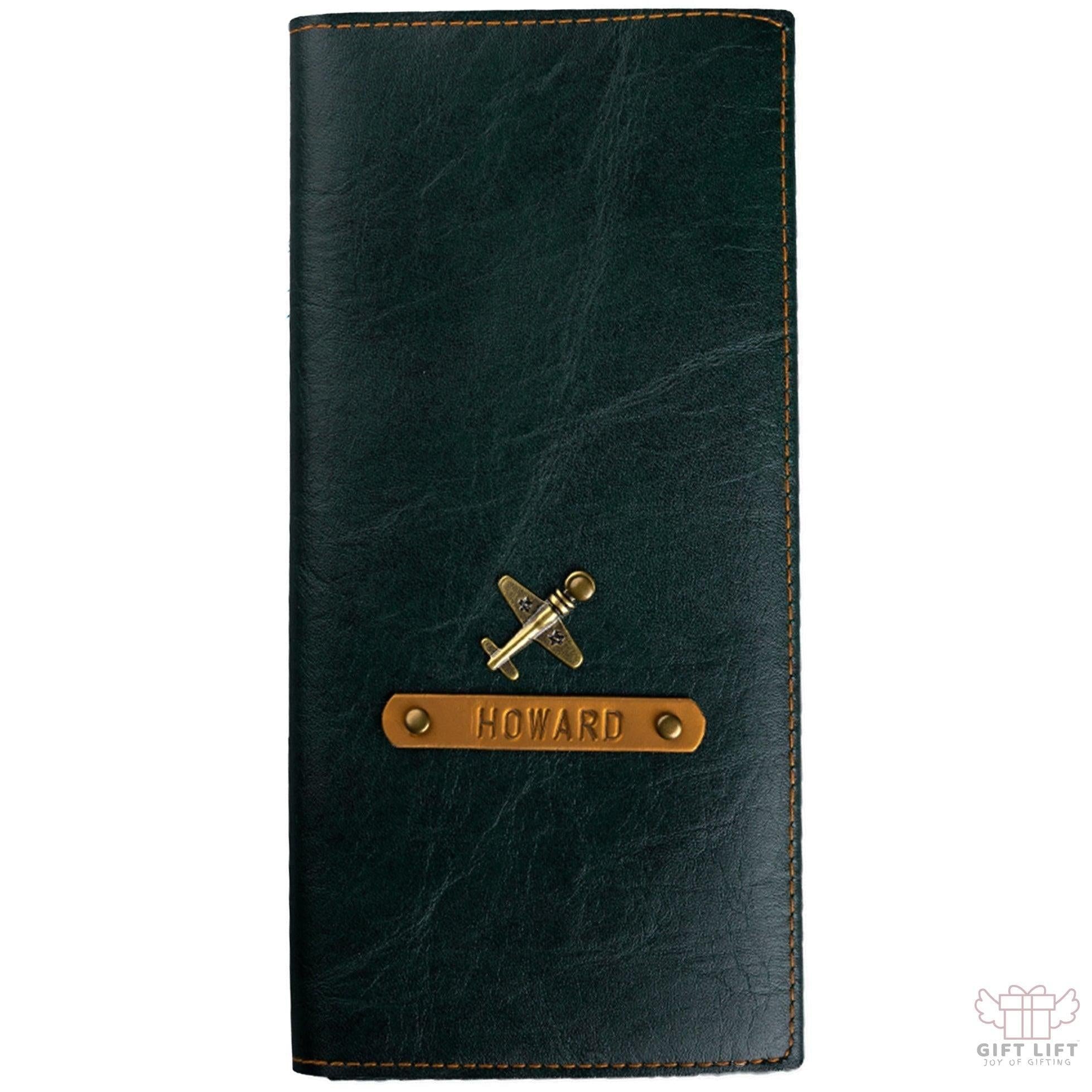 Forest Green Travel Folder