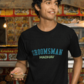 Personalized T-Shirt for Grooms | Groomsman Curved | For Wedding Season - Gift Lift