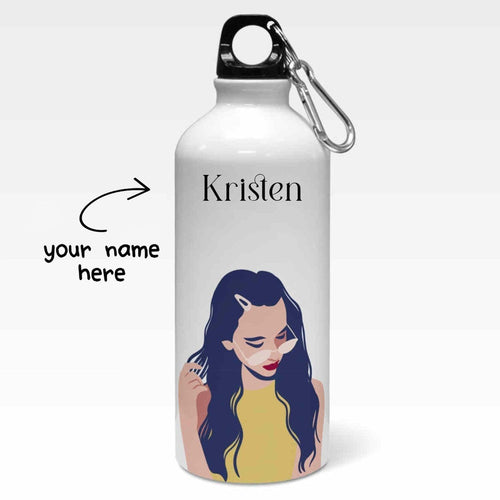 Girls Portraits Art Custom Sipper Bottle - Gift Lift