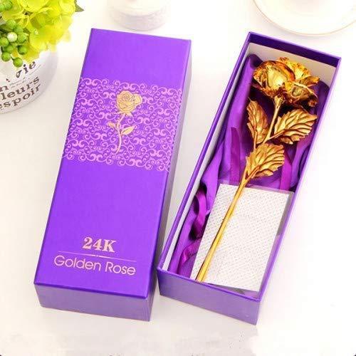 Gold Rose with Beautiful Gift Box - Gift Lift