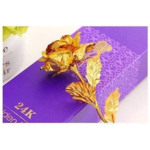 Gold Rose with Beautiful Gift Box - Gift Lift