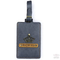 Grey Luggage Tag - ID slot