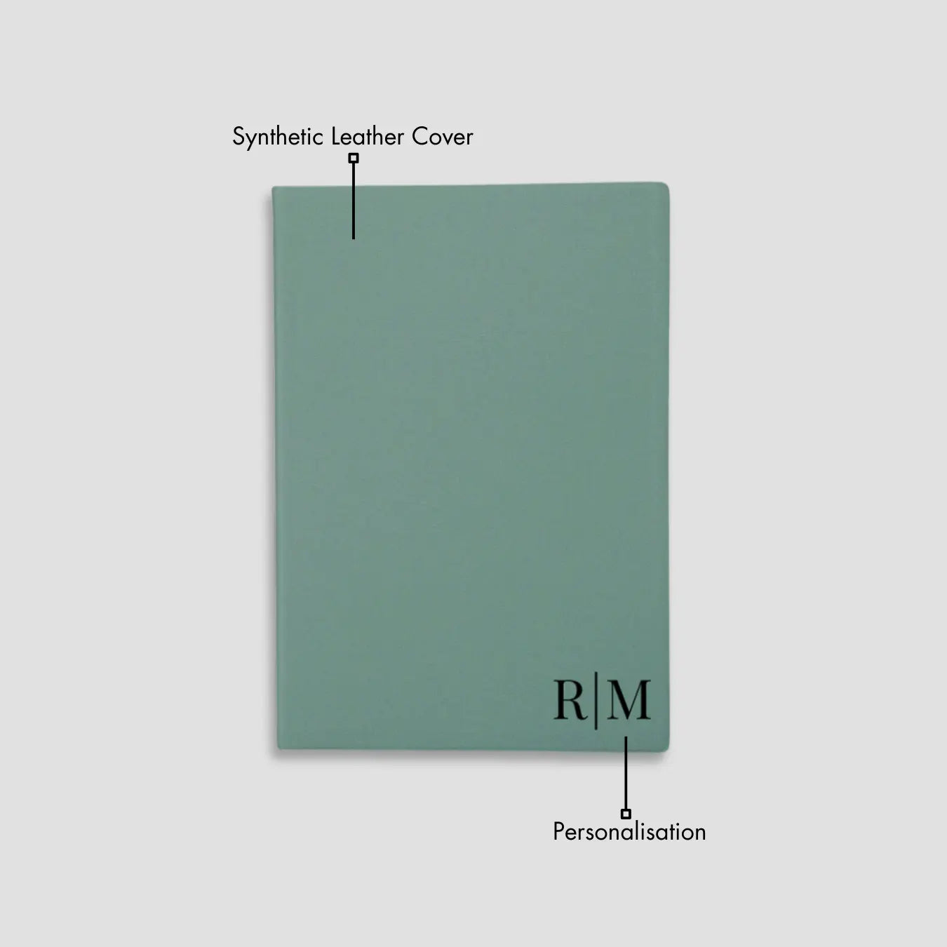 PERSONALISED JOURNAL (INITIALS)
