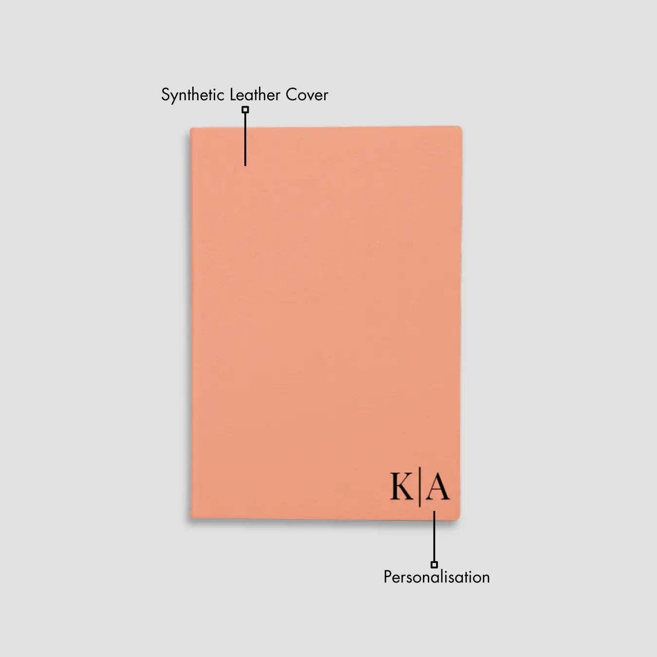 PERSONALISED JOURNAL (INITIALS)
