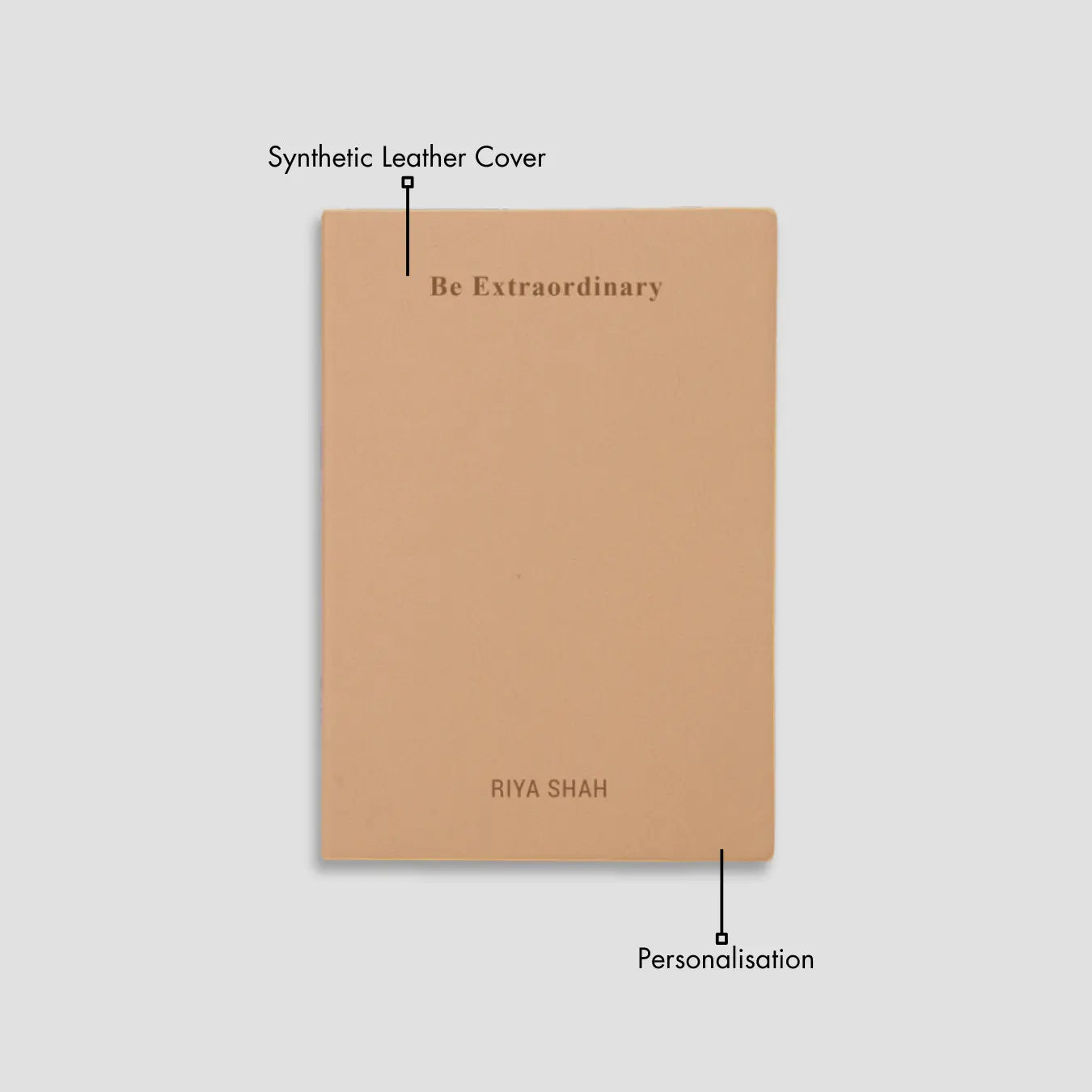 PERSONALISED JOURNAL (QUOTE)