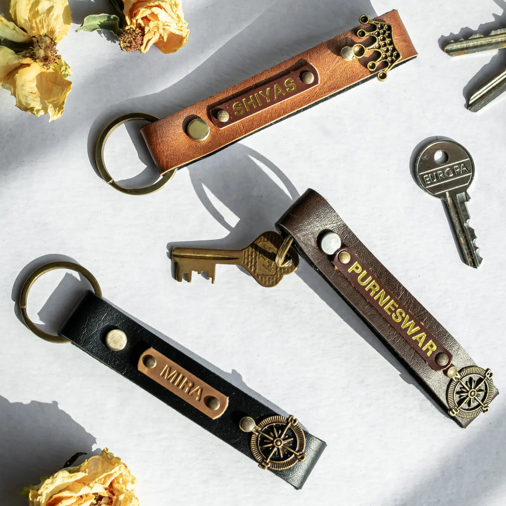 PERSONALISED KEYCHAIN - GREEN