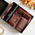Personalized Leather Gift Combo for HIM - Kookumber