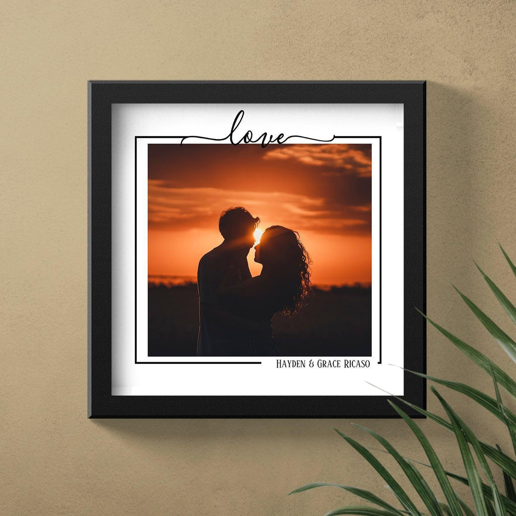Love Personalized Photo and Text Typography | Customised Gifts - Gift Lift