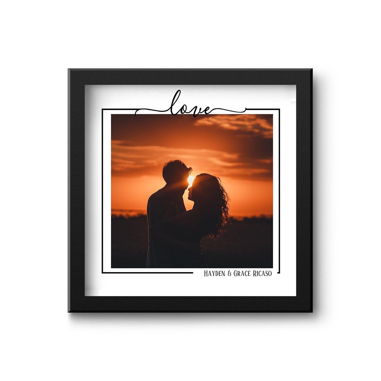Love Personalized Photo and Text Typography | Customised Gifts - Gift Lift