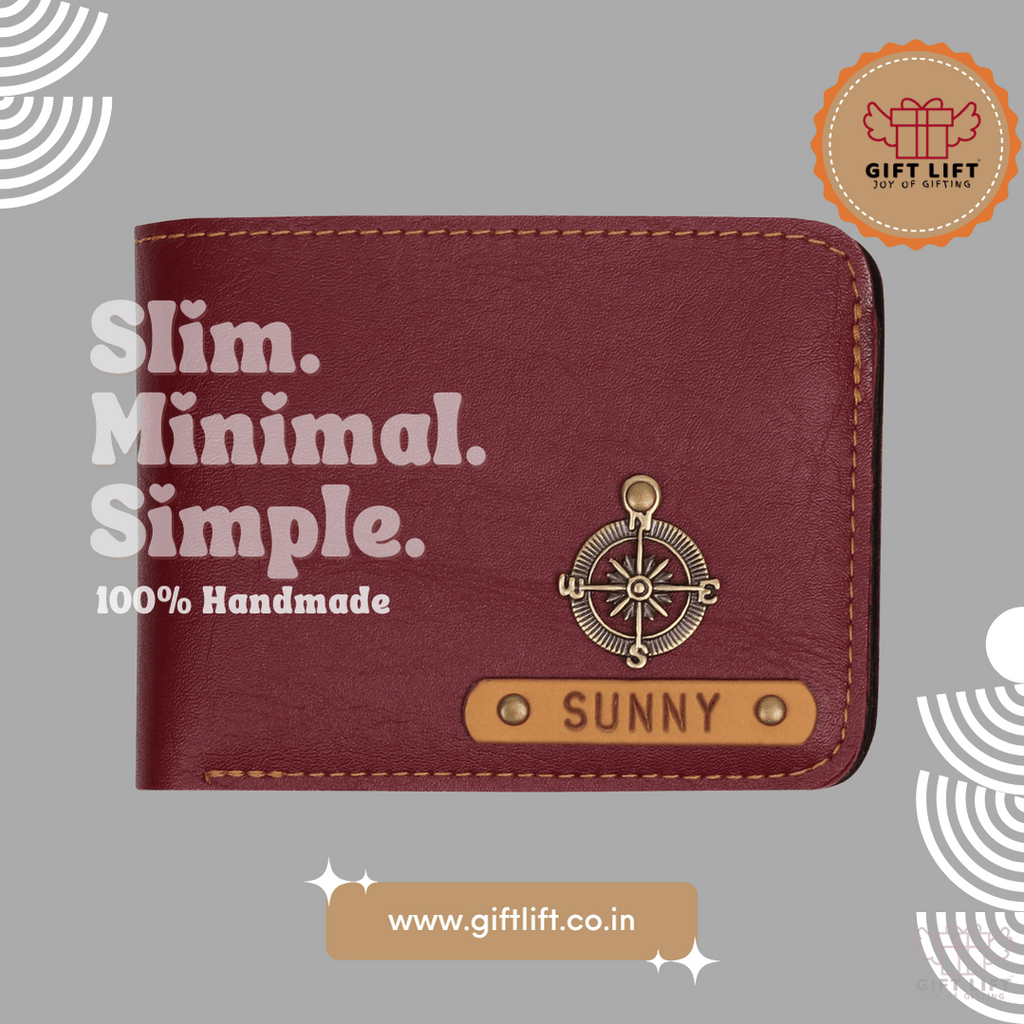 Maroon Mens Wallet