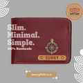 Maroon Mens Wallet