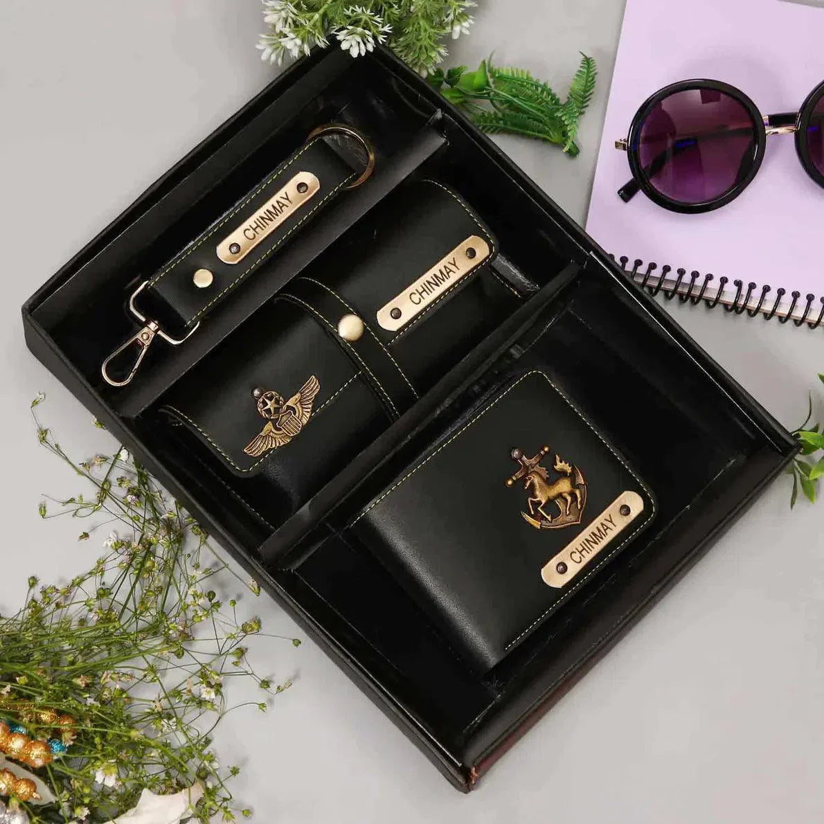 Men's 3 Piece Leather Set