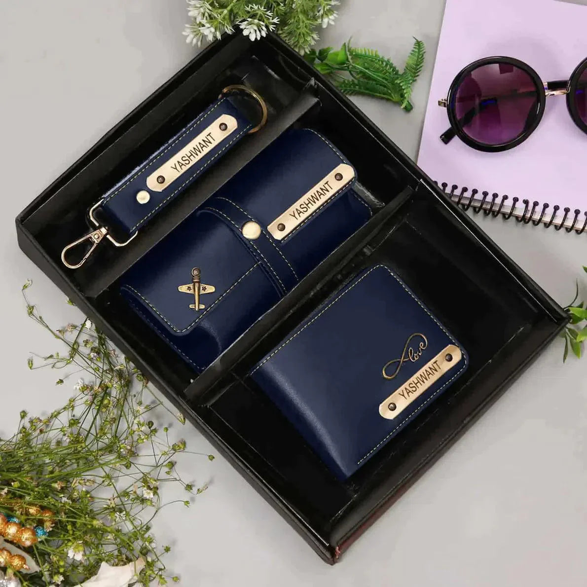 Men's 3 Piece Leather Set - Gift Lift
