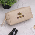 PERSONALISED MINI TRAVEL POUCH - BEIGE