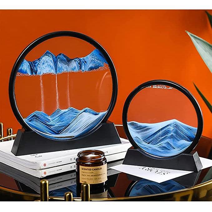 MOVING SAND ART PICTURE, 3D DEEP SEA SANDSCAPE IN MOTION DISPLAY - Gift Lift