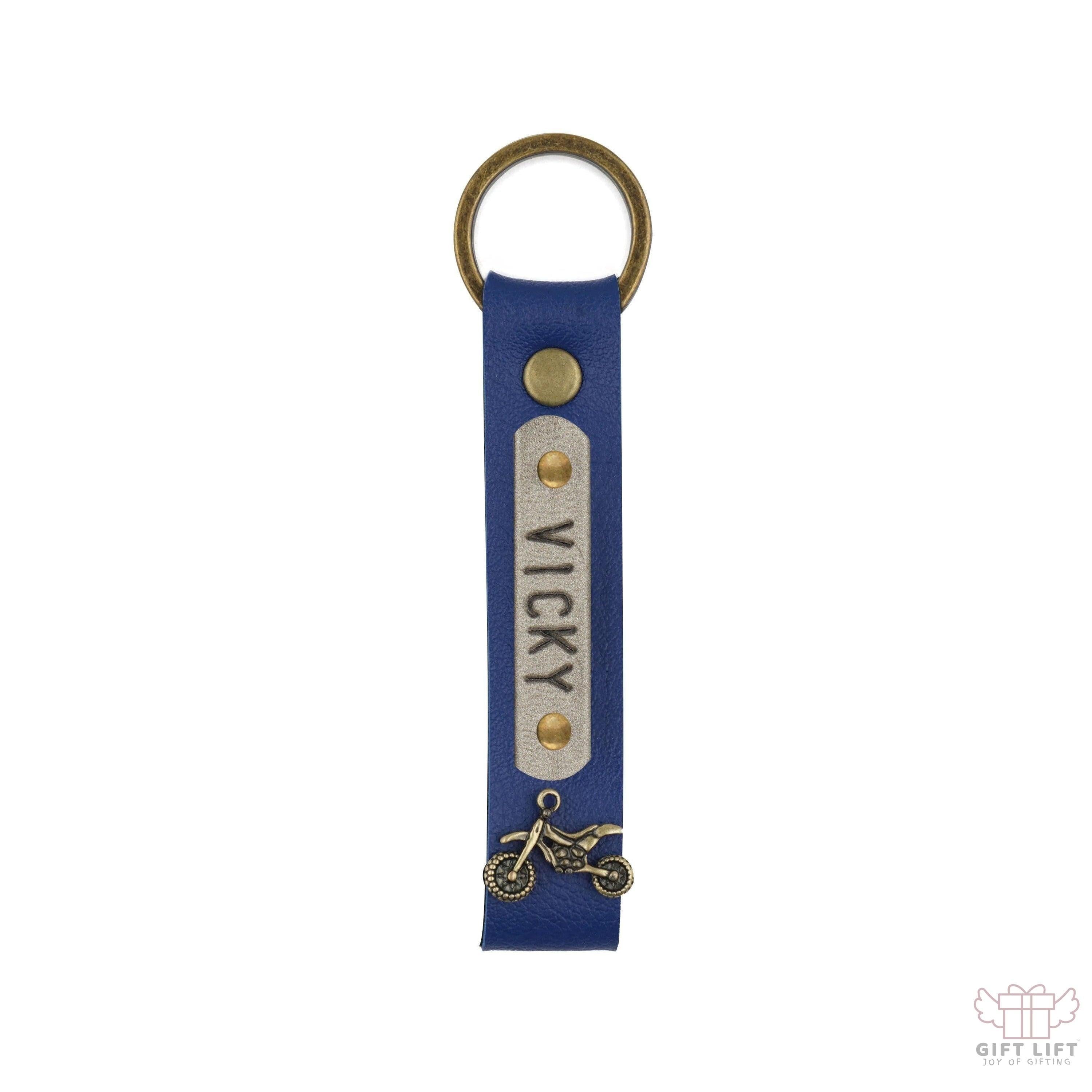 Navy Blue Keychain