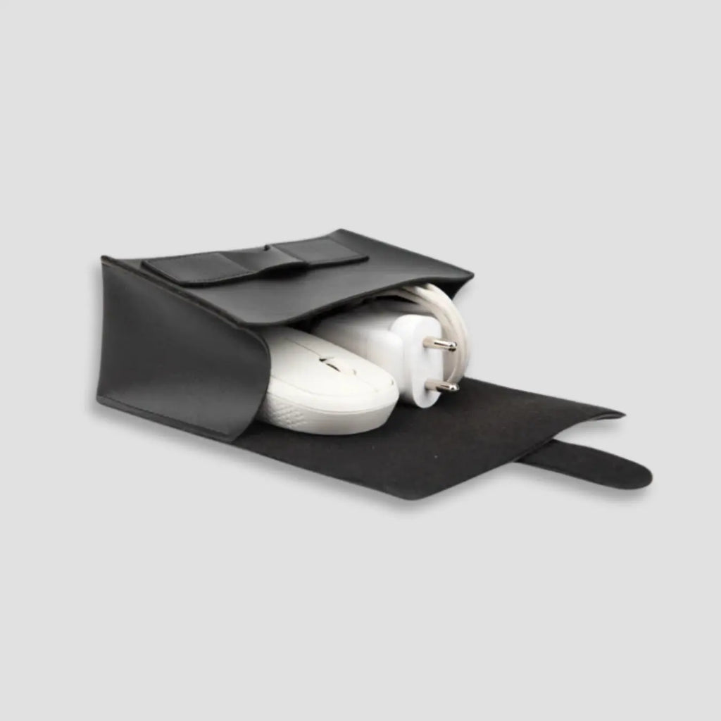 PERSONALISED CHARGER ORGANISER - BLACK