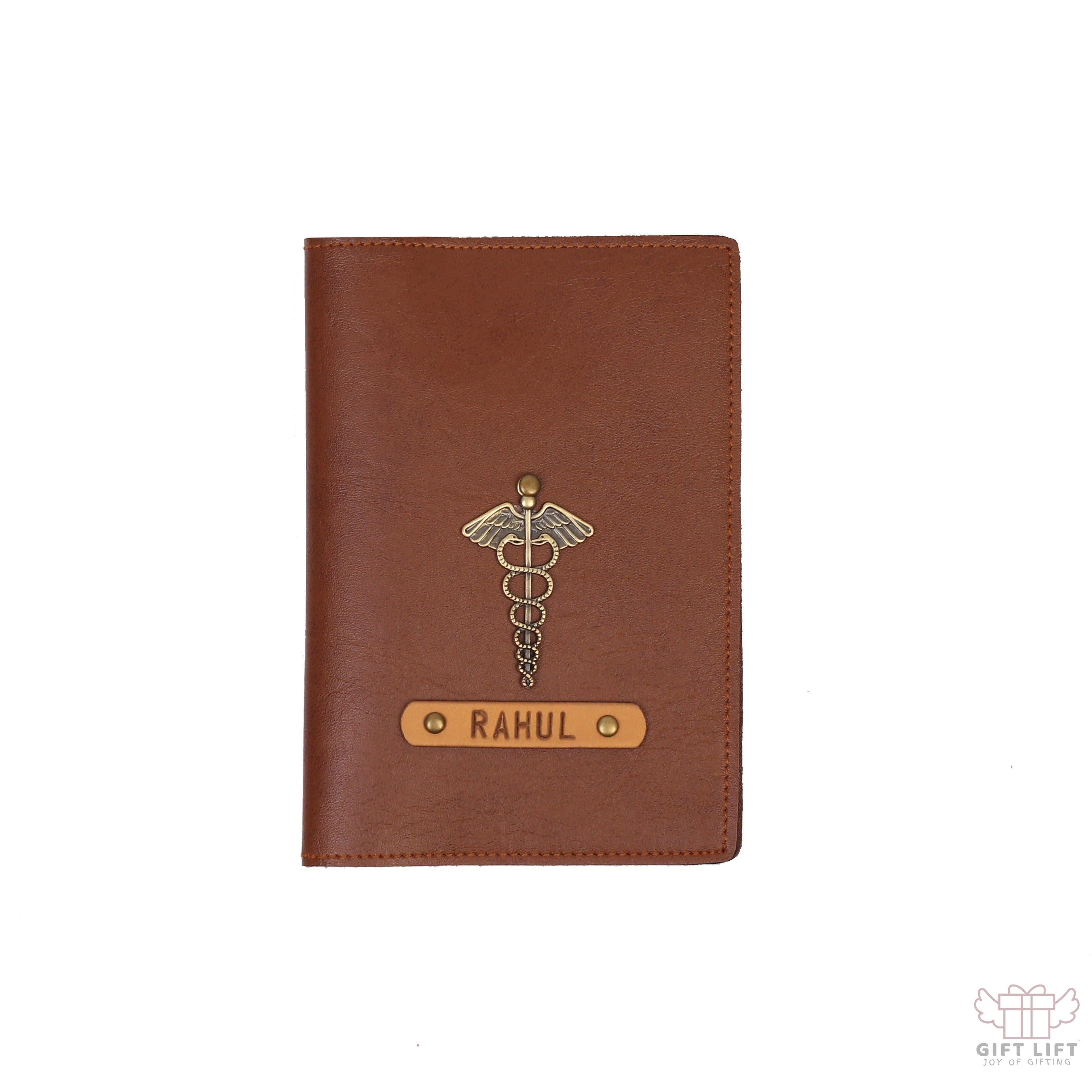 Passport Cover - Cadeceus