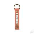 Peach Keychain