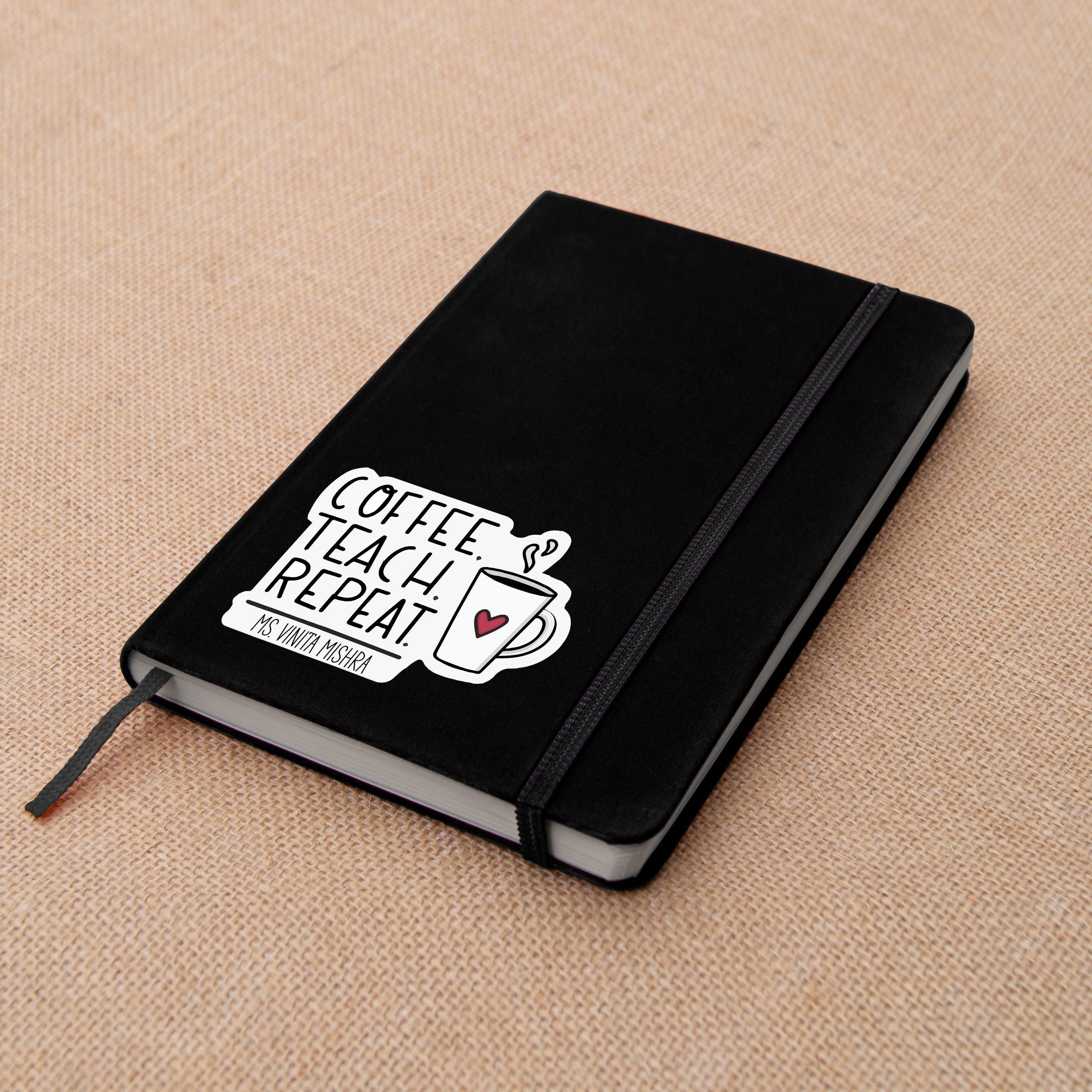 Personalised Coffee Teacher Art Notebook - Set of 2 - Gift Lift