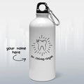 Personalised Dentist Chalk Art Water Bottle | Personalised Gift - Gift Lift