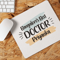 Personalised Dr. Best Art Mousepad | Personalised Gift - Gift Lift