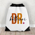 Personalised Dr. Name Art Drawstring Bag | Personalised Gift - Gift Lift