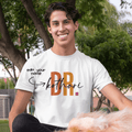 Personalised Dr. Name Art Unisex Tshirt | Customised Gift for Doctors - Gift Lift