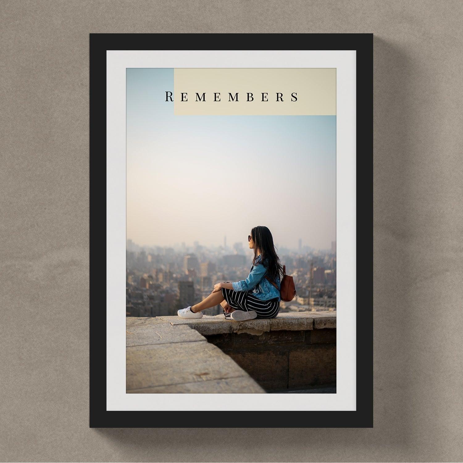 Personalised Frame with Quote & Image - Gift Lift