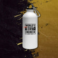 Personalised Gift Prank - Bottle - World's 2nd Best Engineer - Gift Lift