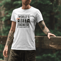 Personalised Gift Prank - T-Shirt - World's 2nd Best Engineer - Gift Lift