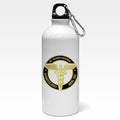 Personalised Golden Medical Logo With Name & Specialisation Sipper Bottle | Customised Gift for Doctors - Gift Lift